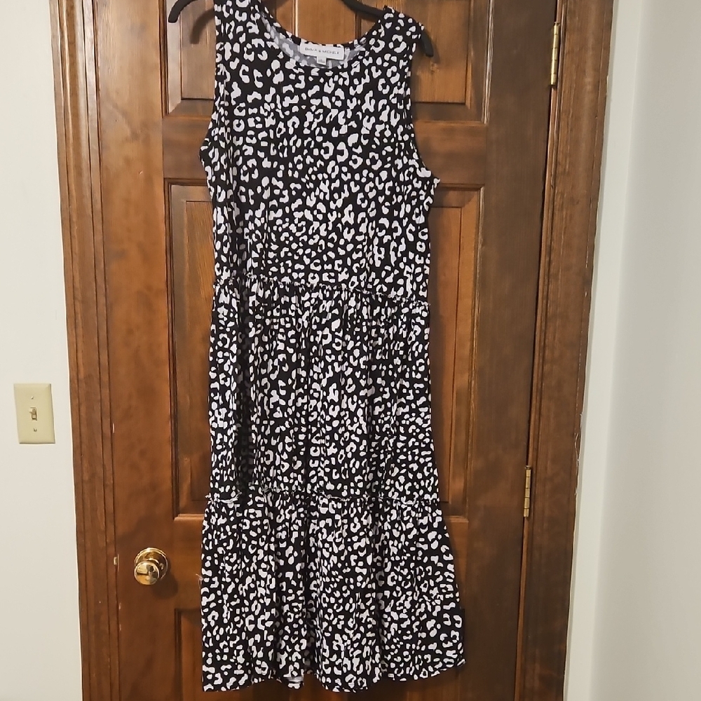 Emma&Michele Leopard Maxi Dress